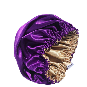 Dark Violet & Buttermilk Gold
