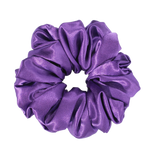 Load image into Gallery viewer, Lavender Purple Satin Scrunchie
