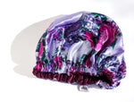 Load image into Gallery viewer, Floral Satin Bonnet
