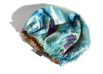 Load image into Gallery viewer, Floral Satin Bonnet
