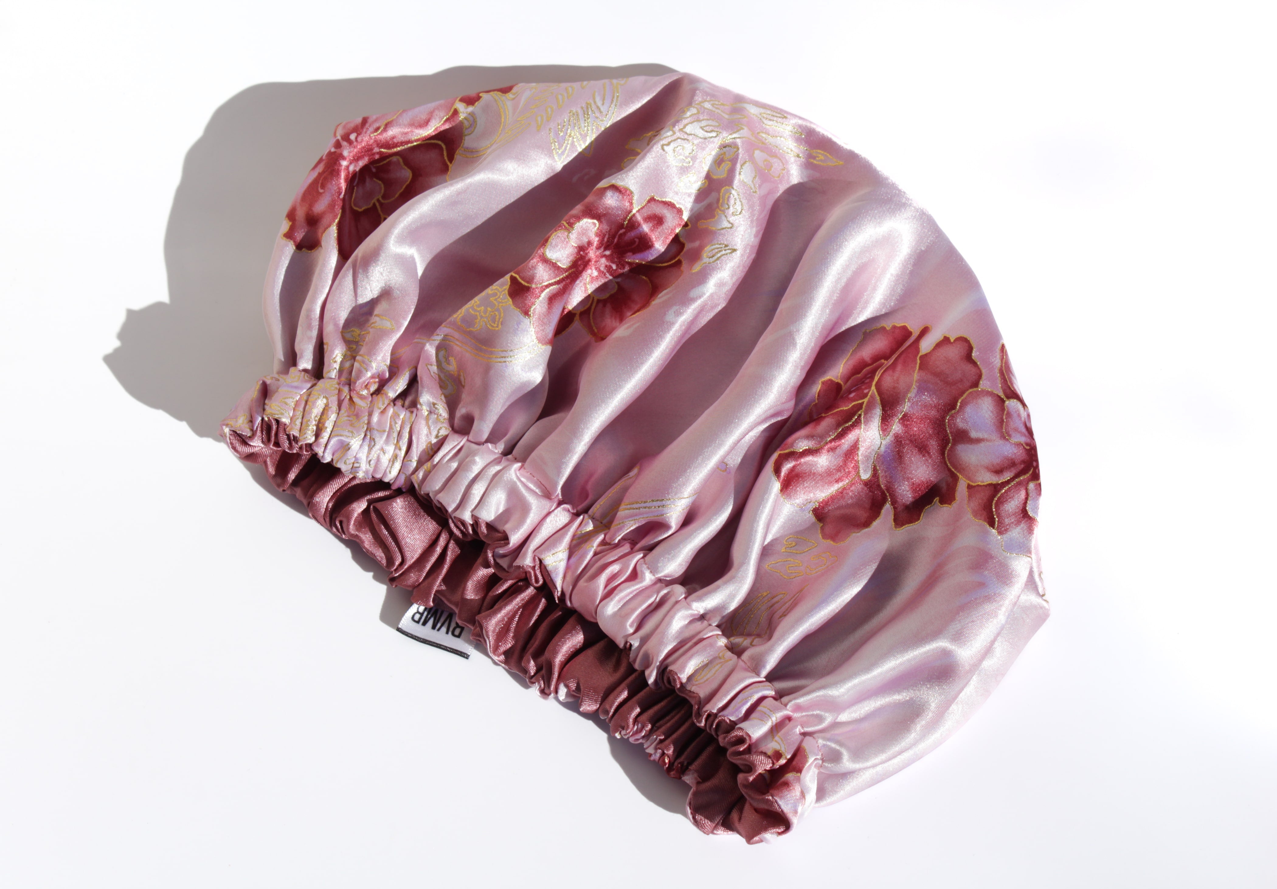 Floral Satin Bonnet