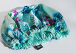 Load image into Gallery viewer, Floral Satin Bonnet
